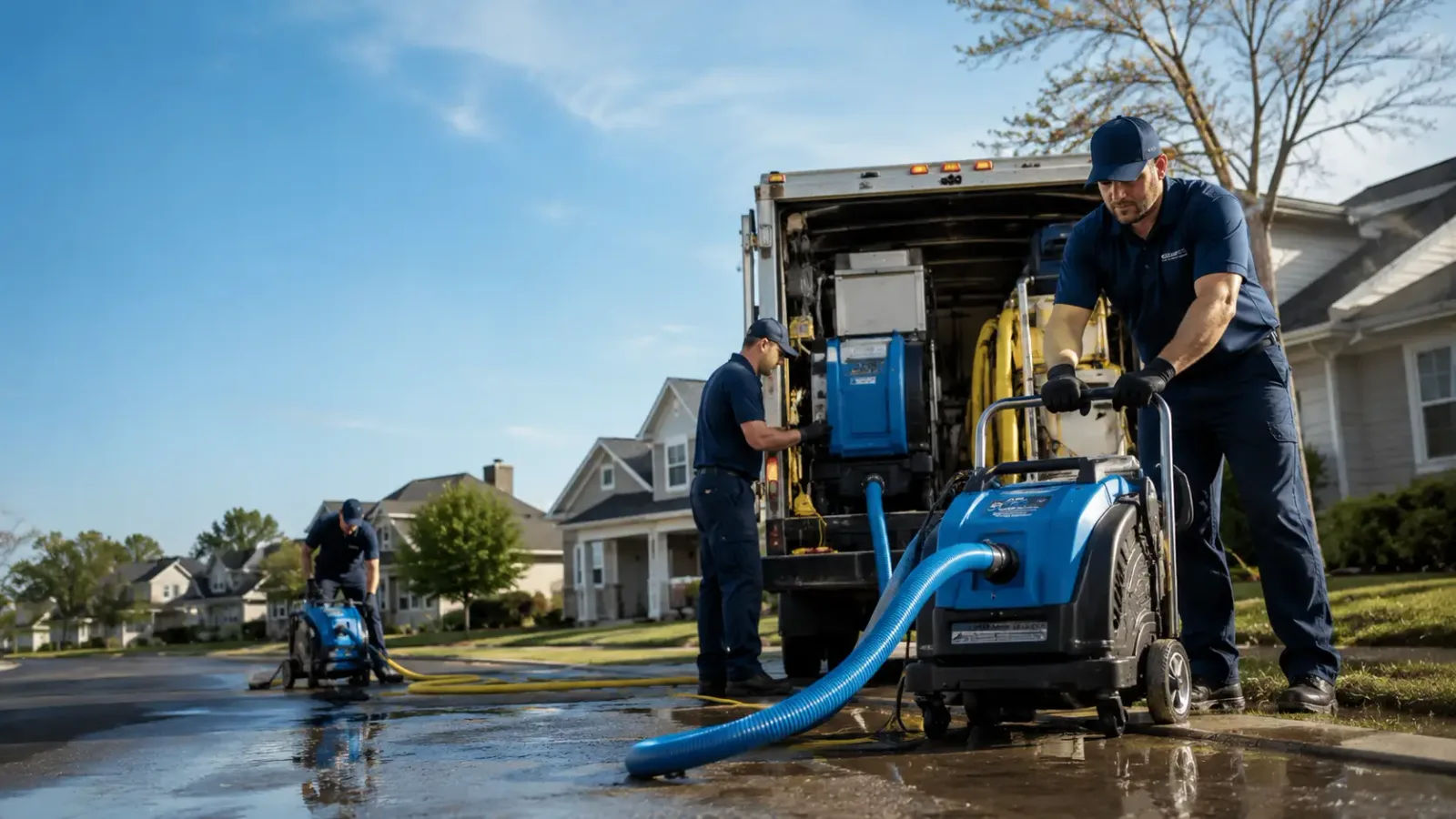 Flood Damage Cleanup in Hydro, OK